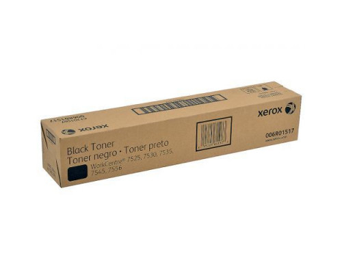 Тонер-картридж Xerox для WC 7525/7530/7535/7545/7556/7830/7835, 26К (О) чёрный 006R01517