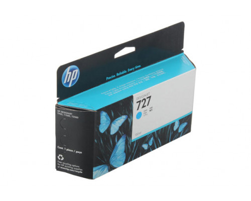 Картридж 727 для HP DJ T920/T1500 (O) B3P19A, Cyan, 130 мл