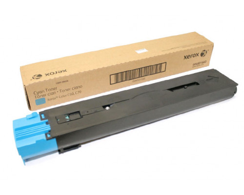 Тонер-картридж Xerox Color C60/C70, 34К (O) голубой 006R01660