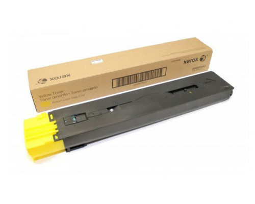 Тонер-картридж Xerox Color C60/C70, 34К (О) жёлтый 006R01662
