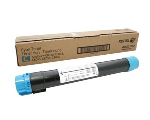 Тонер-картридж XEROX AltaLink C8030/35/45/55/70, 15К (О) голубой 006R01702