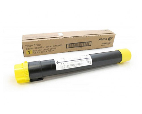 Тонер-картридж XEROX AltaLink C8030/35/45/55/70, 15К (О) жёлтый 006R01704