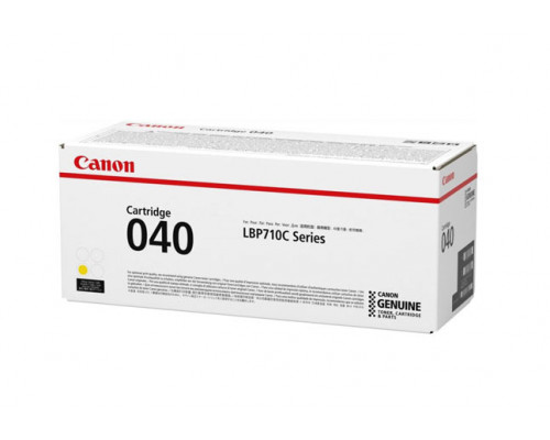 Тонер-картридж 040 Y Canon i-SENSYS LBP712Cx 5.4К (О) жёлтый 0454C001