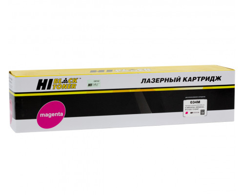 Тонер-картридж Hi-Black (HB-№034 M) для Canon iR Adv C1225/C1225iF/MF810/820, M, 7,3К