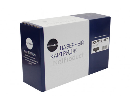 Картридж NetProduct (N-KX-FAT410A7) для Panasonic KX-MB1500/1520, 2,5K