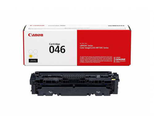 Тонер-картридж 046 Y  Canon i-SENSYS LBP650, MF730, 2,3К (О) желтый 1247C002