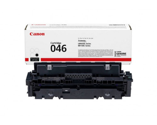 Тонер-картридж 046 BK Canon i-SENSYS LBP650, MF730, 2,2К (О) черный 1250C002