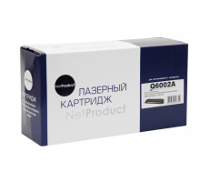 Картридж NetProduct (N-Q6002A) для HP CLJ 1600/2600/2605, Восстановленный, Y, 2K