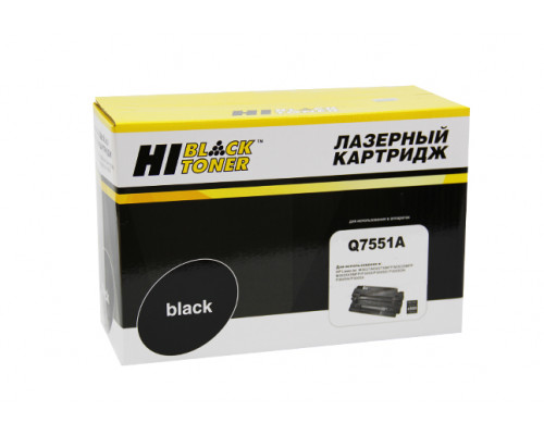 Картридж Hi-Black (HB-Q7551A) для HP LJ P3005/M3027MFP/M3035MFP, 6,5K
