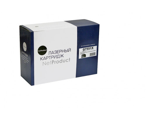 Картридж NetProduct (N-Q7551X) для HP LJ P3005/M3027MFP/M3035MFP, 13K