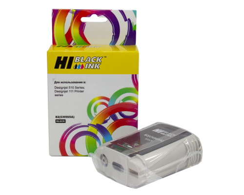 Картридж Hi-Black (HB-CH565A) для HP DJ 510, №82, Bk