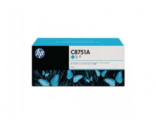 Картридж HP Ink Cartridge для CM8050/CM8060 C8751A Cyan, 775 ml