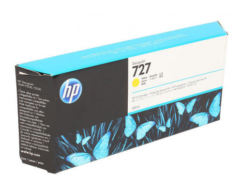 Картридж 727 для HP DJ T920/T1500, 300ml (O) Yellow F9J78A