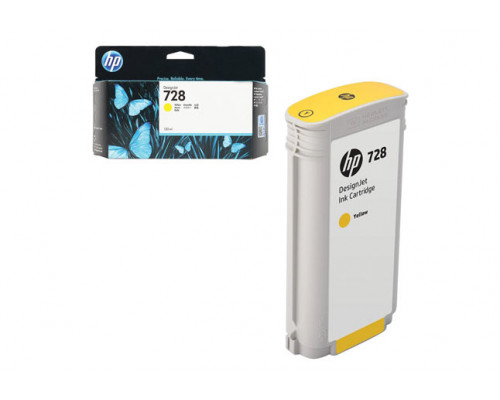 Картридж 728 для HP DJ T730/T830, 130ml (O) Yellow F9J65A