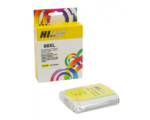 Картридж Hi-Black (C9393AE) для HP Officejet Pro K550 (29ml), №88XL, yellow