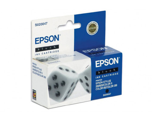 Картридж Epson Stylus 200H/820 (S020047) (O) black (без внешней упаковки)