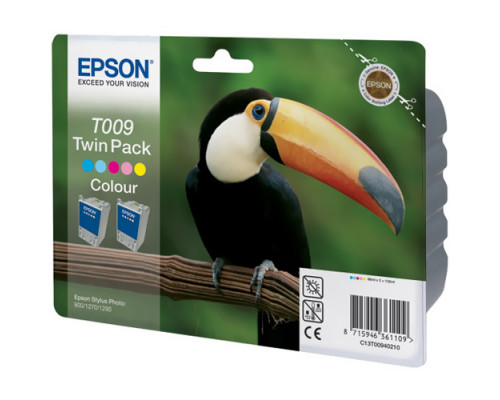 Картридж Epson Stylus Photo 900/1270/1290 (O) C13T00940210, Color, двойной