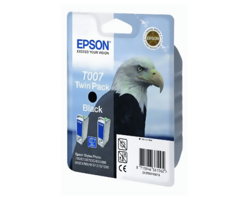 Картридж Epson Stylus Photo 870/1270 (O) C13T00740210, BK, двойной