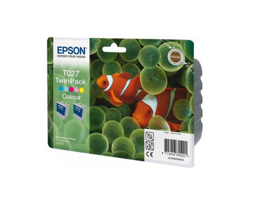 Картридж Epson Stylus Photo 810 (O) Т027403 3-color 2шт