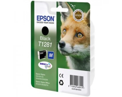 Картридж Epson Stylus S22/SX125/SX420W/SX425W/BX305F (O) C13T12814011/C13T12814012, BK