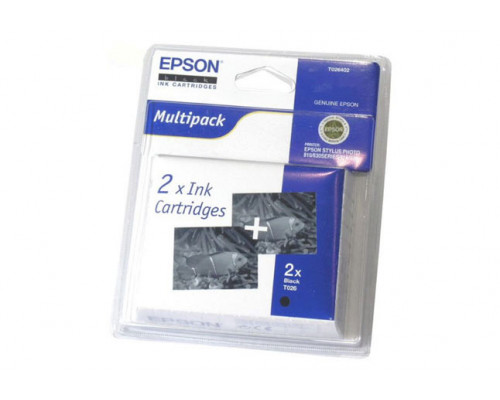 Картридж Epson Stylus Photo 810 (О) T026402, black 2 шт.