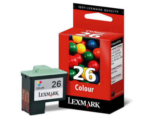 Картридж Lexmark Z13/23/Z33/Z602/i3 , №26 (O) 10N0026, Color