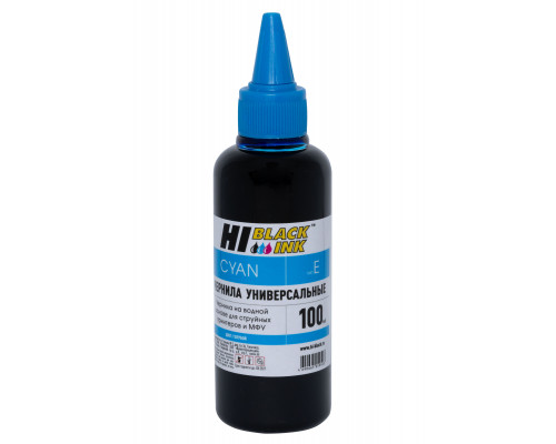 Чернила Hi-Black Универсальные для Epson (Тип E-V1), C, 0,1 л.