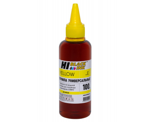 Чернила Hi-Black Универсальные для Epson (Тип E-V1), Y, 0,1 л.
