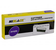 Картридж Hi-Black для Epson ERC-31/TM-950, Purple, 10м, уценка