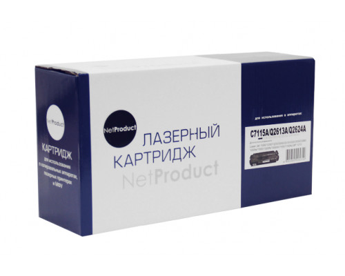 Картридж NetProduct (N-C7115A/Q2613A/Q2624A) для HP LJ 1200/1300/1150, Универсальный, 2,5K