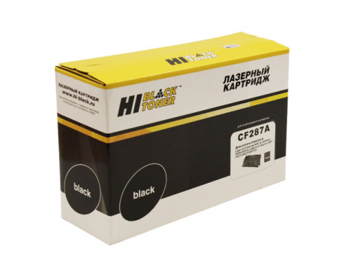 Картридж Hi-Black (HB-CF287A) для HP LJ M501dn/M506dn/M506x/M527dn/M527f/M527c, 9K