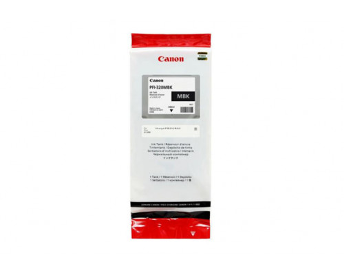 Картридж PFI-320MBK Canon TM-200/205/300/305, 300 мл (О) matte black 2889C001