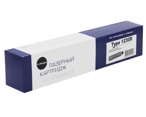 Тонер-картридж NetProduct (N-Type 1230D) для Ricoh Aficio 2015/2018/MP1500, туба, 9K