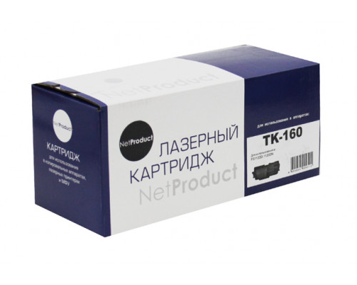 Тонер-картридж NetProduct (N-TK-160) для Kyocera FS-1120D/ECOSYS P2035d, 2,5K