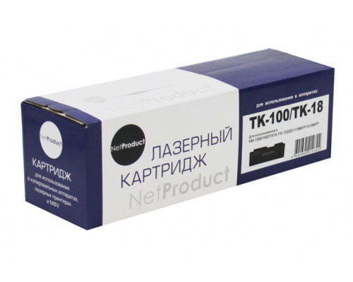 Тонер-картридж NetProduct (N-TK-100/TK-18) для Kyocera KM-1500/FS-1020, 7,2K