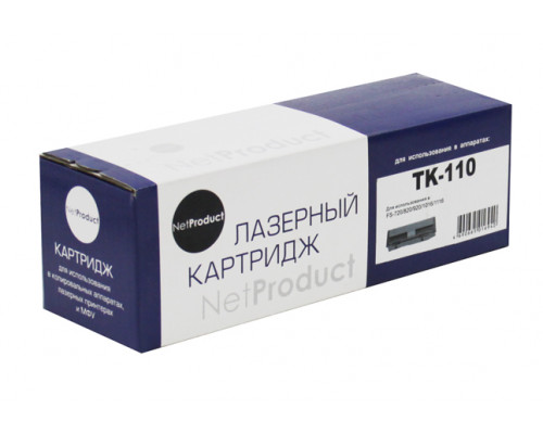 Тонер-картридж NetProduct (N-TK-110) для Kyocera FS-720/820/920, 6K