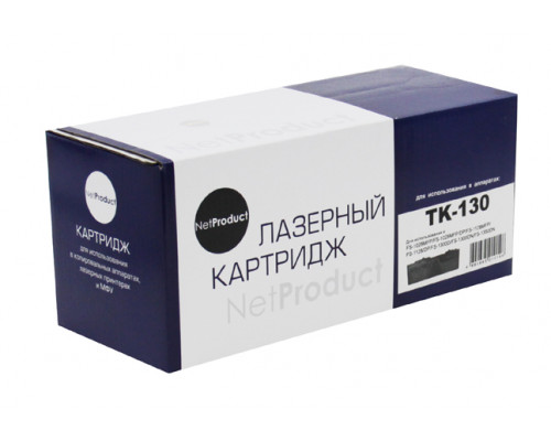 Тонер-картридж NetProduct (N-TK-130) для Kyocera FS-1028MFP/DP/1300D, 7,2K