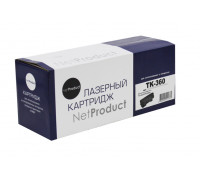 Тонер-картридж NetProduct (N-TK-360) для Kyocera FS-4020, 20K