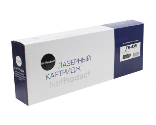 Тонер-картридж NetProduct (N-TK-435) для Kyocera TASKalfa180/181/220/221, 15K