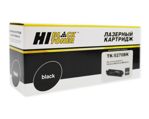 Тонер-картридж Hi-Black (HB-TK-5270BK) для Kyocera M6230cidn/M6630/P6230cdn, Bk, 8K