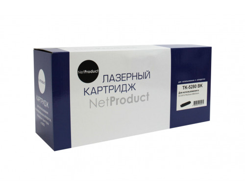 Тонер-картридж NetProduct (N-TK-5280BK) для Kyocera ECOSYS P6235/M6235/M6635, Bk, 13K