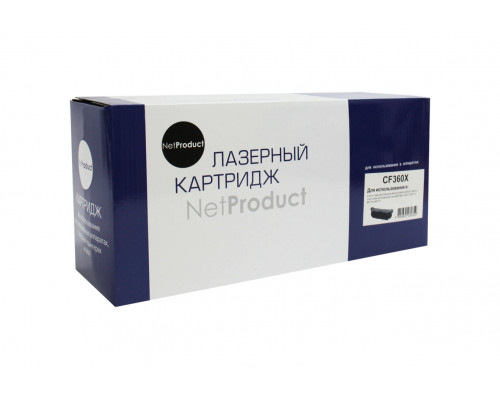 Картридж NetProduct (N-CF360X) для HP CLJ Enterprise M552/M553/MFP M577, Bk, 12,5K