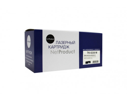 Тонер-картридж NetProduct (N-TK-5230M) для Kyocera P5021cdn/M5521cdn, M, 2,2K