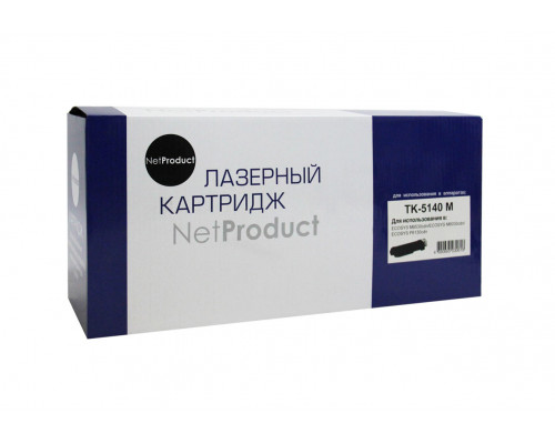 Тонер-картридж NetProduct (N-TK-5140M) для Kyocera ECOSYS M6030cdn/M6530cdn, M, 5K