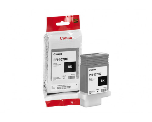 Картридж PFI-107BK Canon iPF680/685/780/785, 130ml (О) черный 6705B001