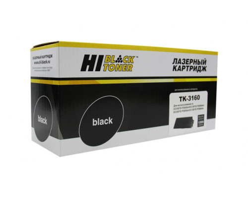 Тонер-картридж Hi-Black (HB-TK-3160) для Kyocera P3045dn/P3050dn/P3055dn, 12,5K, с/ч