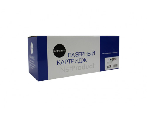 Тонер-картридж NetProduct (N-TK-3190) для Kyocera P3055dn/P3060dn, 25K, с чипом