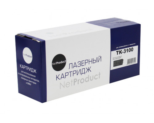 Тонер-картридж NetProduct (N-TK-3100) для Kyocera FS-2100D/DN/ECOSYS M3040dn, 12,5K