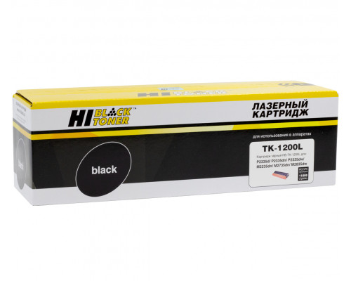 Тонер-картридж Hi-Black (HB-TK-1200L) для Kyocera Ecosys M2235/2735/2835/P2335, 11K (увелич. ресурс)