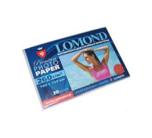 Фотобумага Lomond полуглянцевая (1103302), Semi Glossy, 10х15 см, 260 г/м2, 20 л.